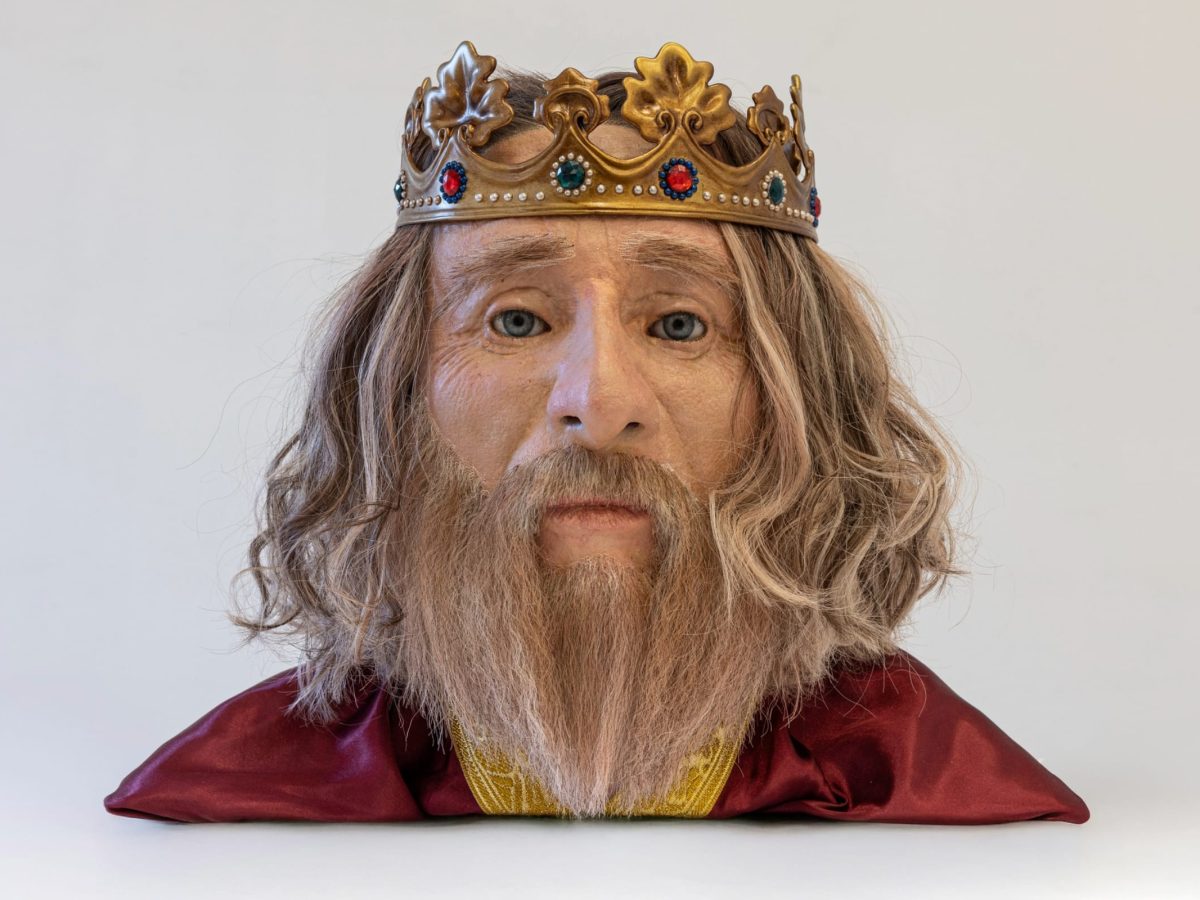 A reconstituição científica do rosto de D. Dinis (1261-1325) pela britânica Caroline Wilkinson.
