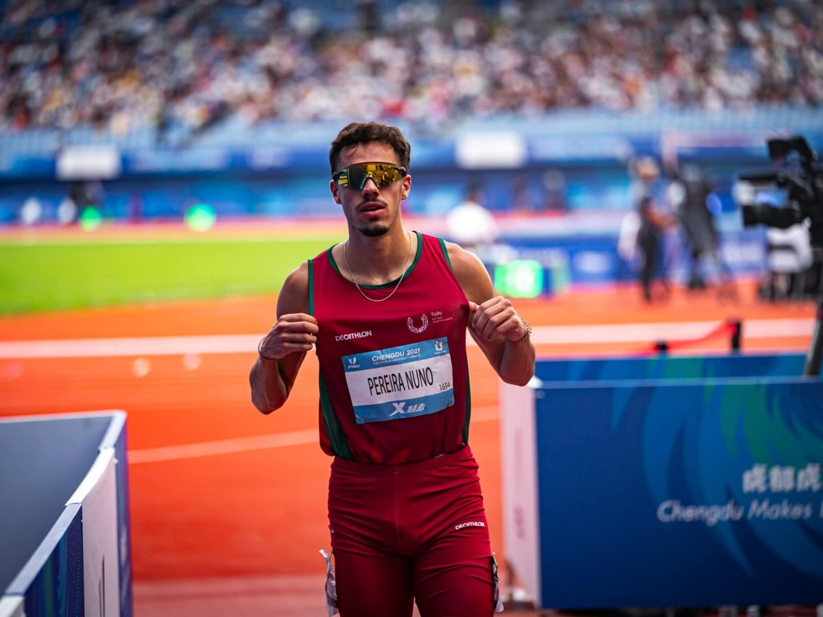 Nuno Pereira qualificou-se para a final dos 1500m dos Jogos Mundiais Universitários da FISU Chengdu.
