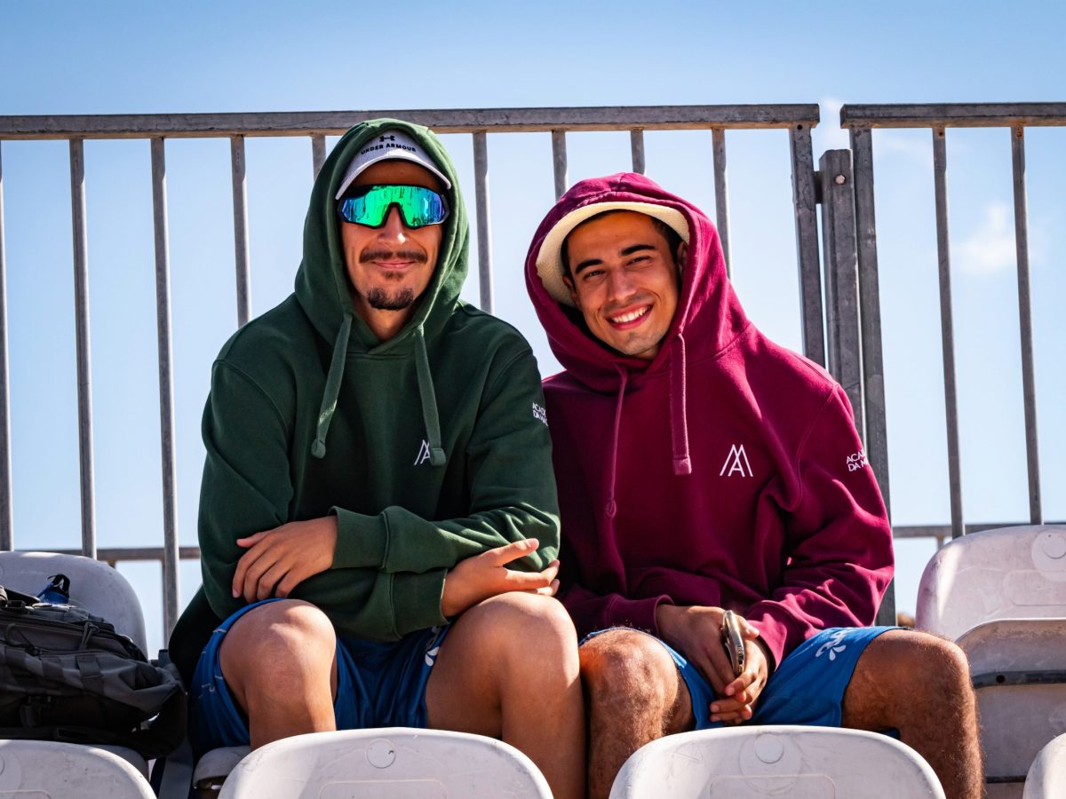 Ricardo Freitas Bonifácio e Nataniel Álvares foram os representantes da ACADÉMICA DA MADEIRA no CNU de voleibol de praia, realizado em Portimão (maio de 2024).