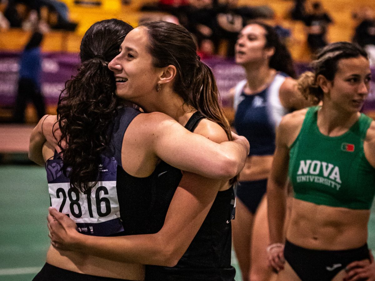 Margarida Patrício participou no Campeonato Nacional Universitário de Atletismo de Pista Curta, em março de 2025.