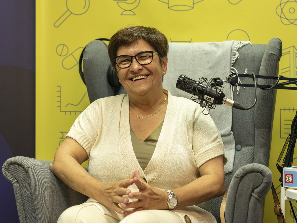 Teresa Carvalho foi a convidada do podcast UNIVERSITAS.
