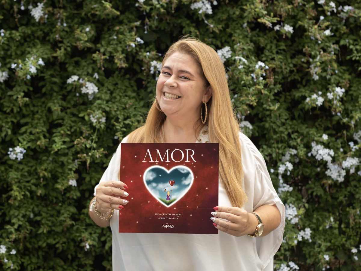 Leda Pestana, autora de AMOR, obra editada pela CADMUS em novembro de 2022.