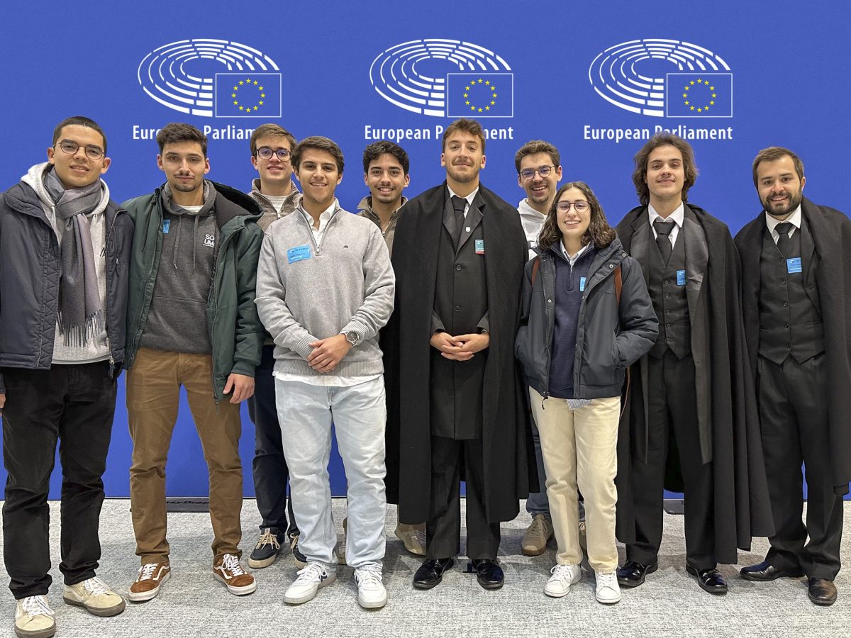 O Parlamento Europeu recebeu os estudantes da Madeira