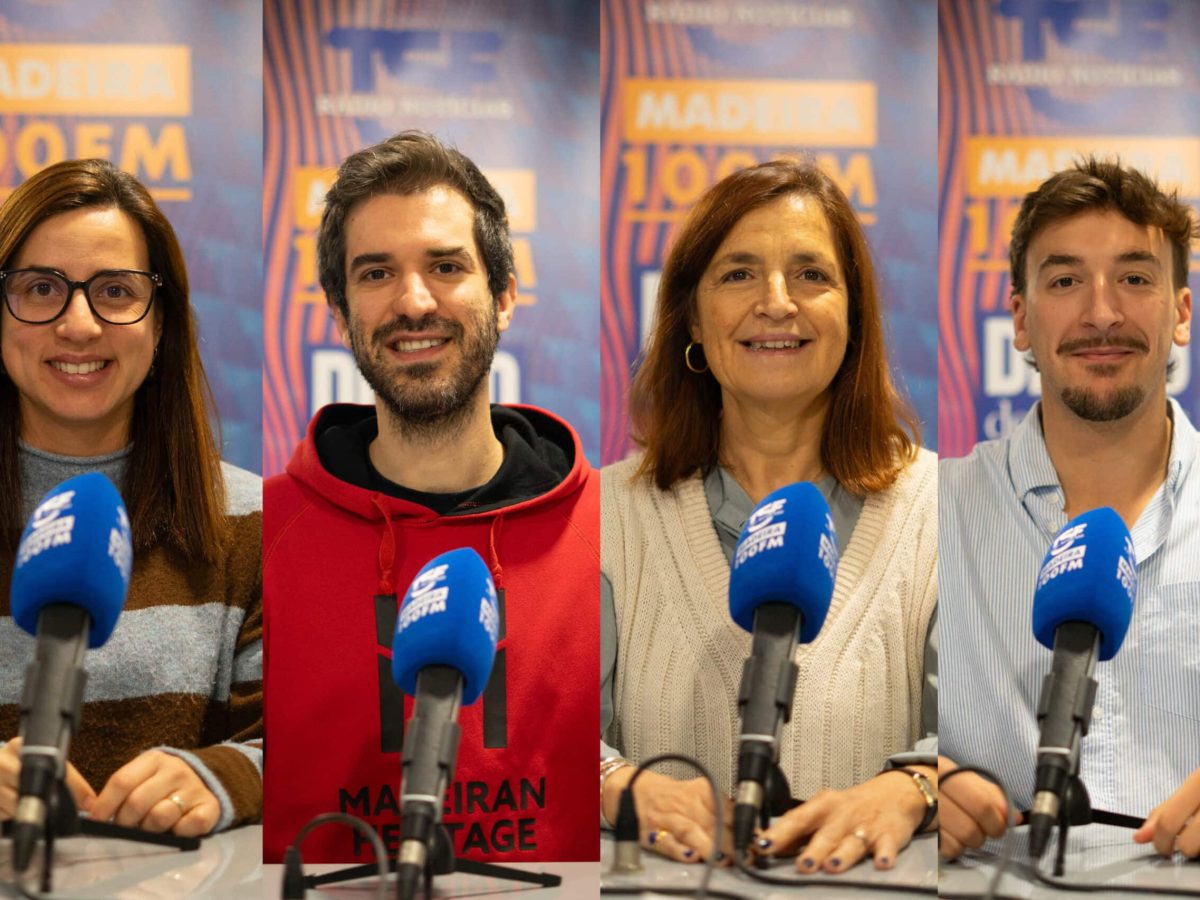 No painel, Ricardo Freitas Bonifácio e Gonçalo Nuno Martins, com Inês Crespo e Joana Miguel Braamcamp, num episódio dedicado ao impacto da Fundação Santander Portugal na educação e nas oportunidades em Portugal e na Madeira. Emissão a 28 de janeiro de 2026, na TSF Madeira.