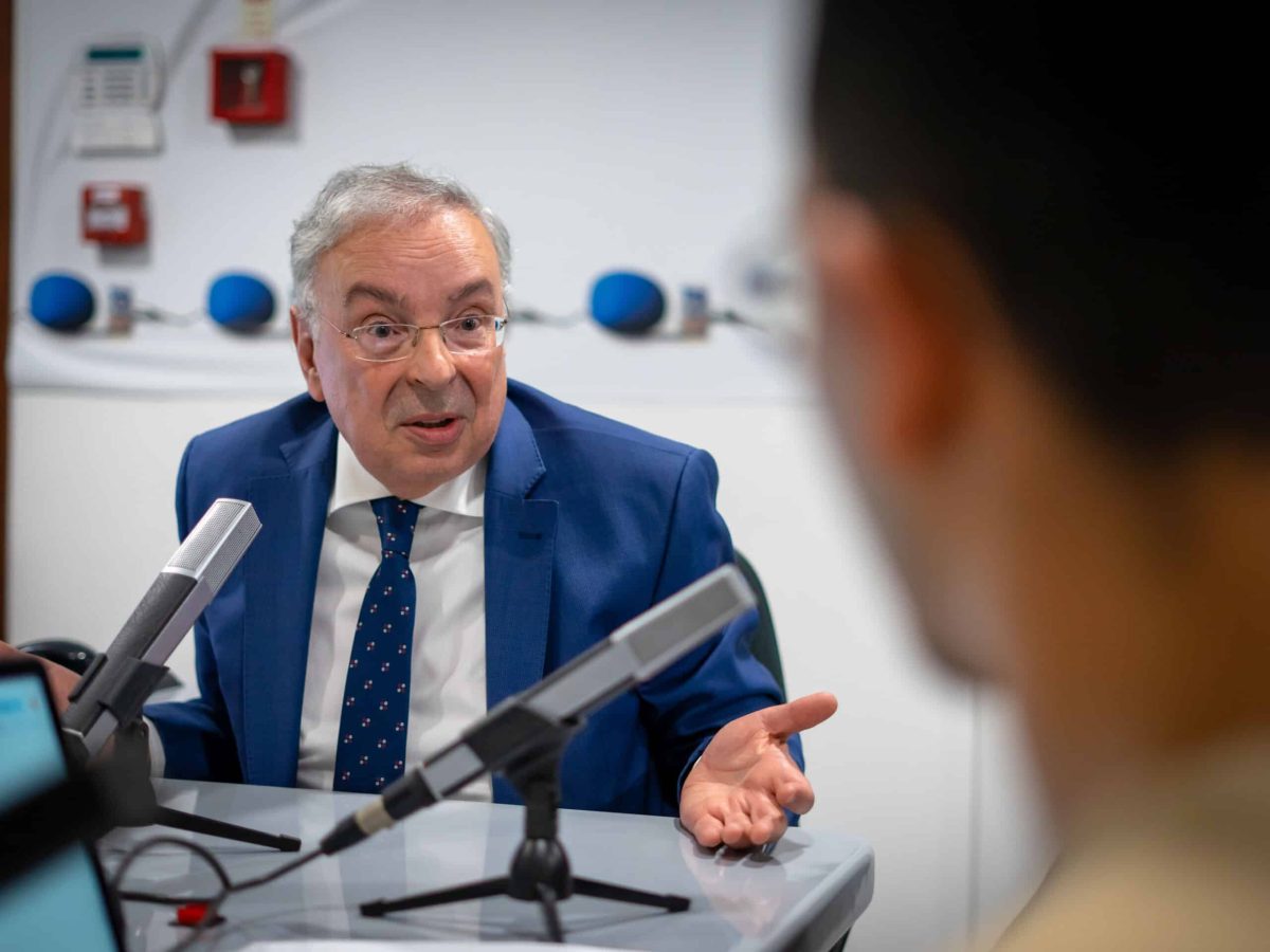 Sílvio Fernandes, Reitor da UMa, esteve no episódio de estreia do PEÇO A PALAVRA, emitido a 5 de junho de 2024.