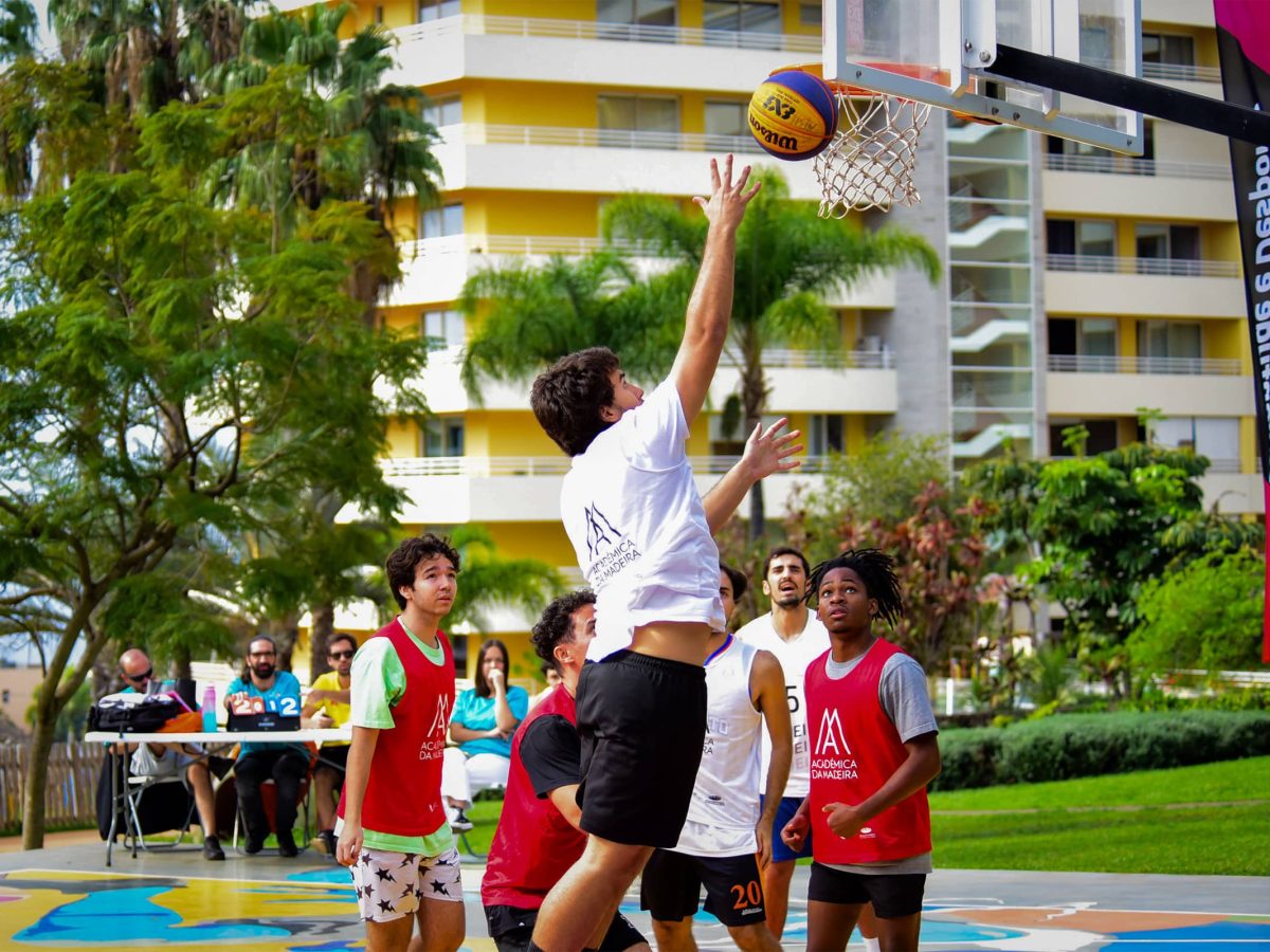 Torneio Interuniversitário de Basquetebol 3x3, em novembro de 2024.