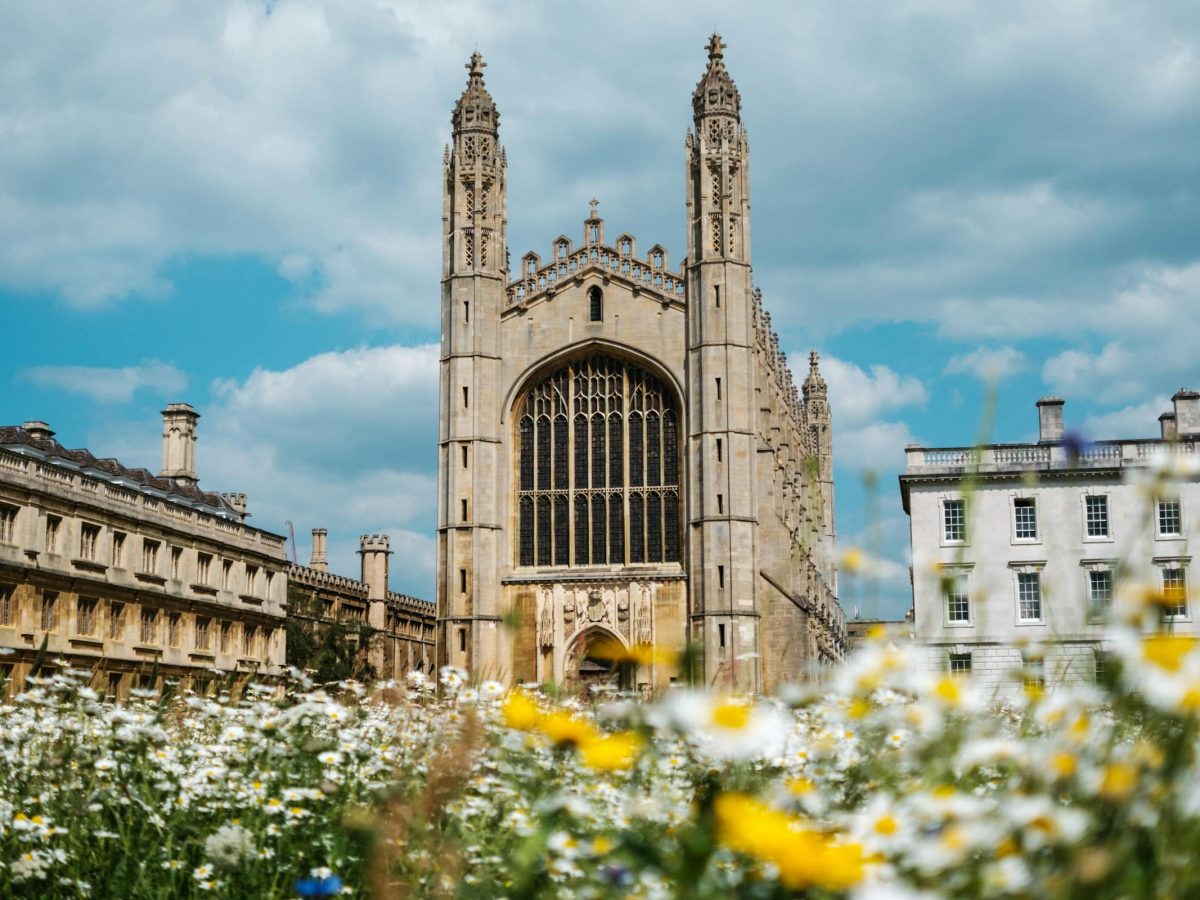 King's College da Universidade de Cambridge, no Reino Unido.