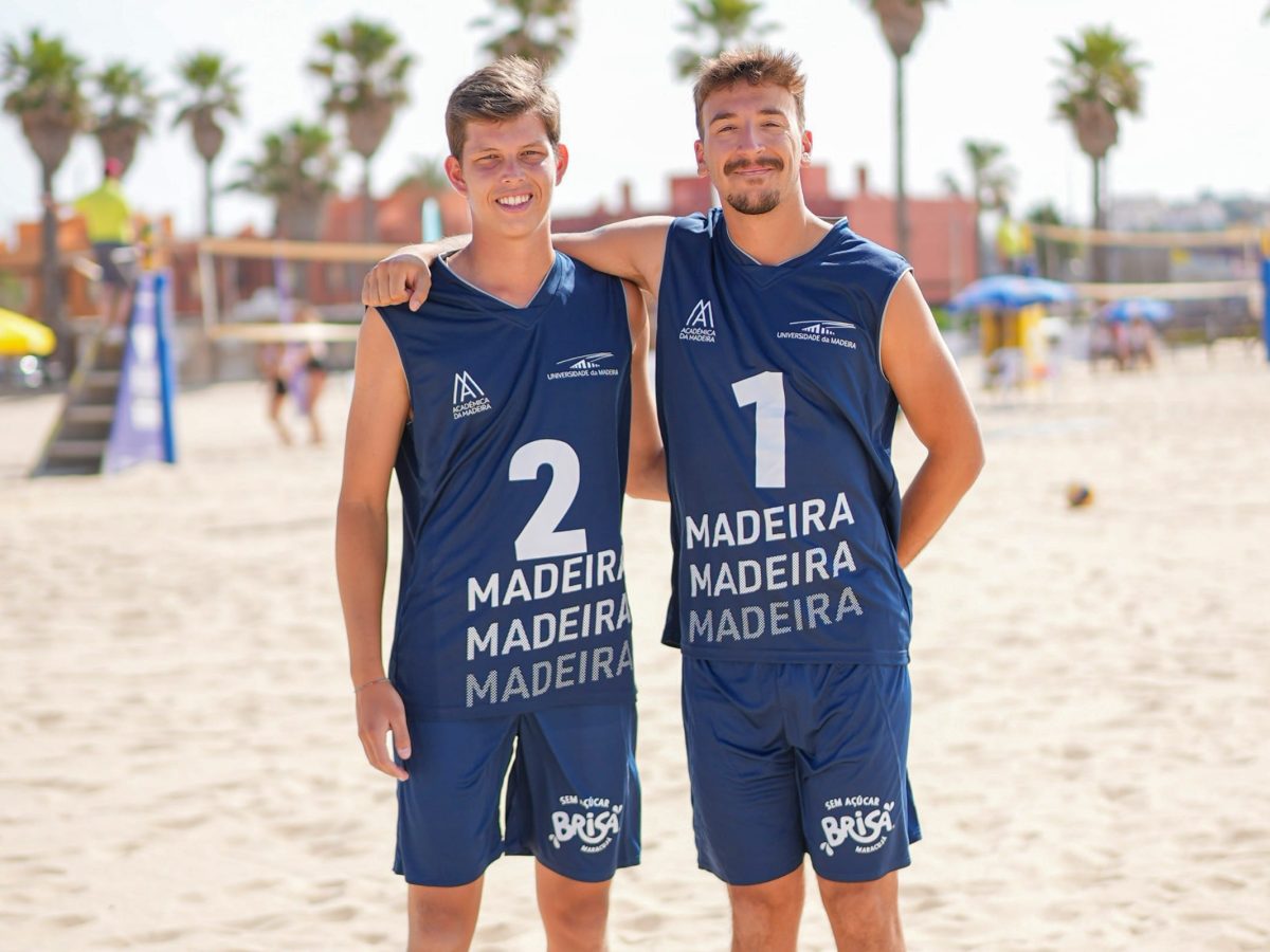 ACADÉMICA DA MADEIRA participou no CNU de voleibol de praia
