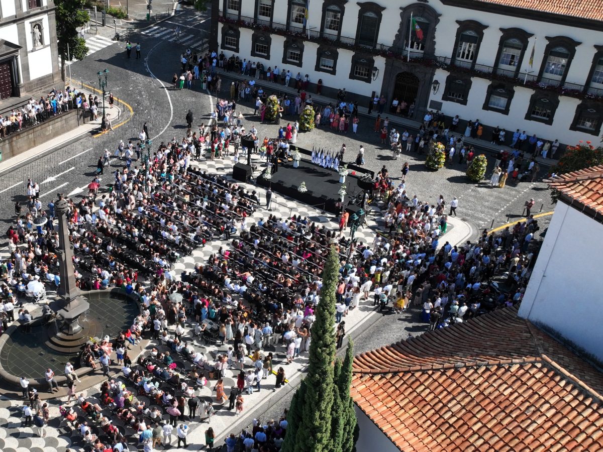 As cerimónias de GRADUAÇÃO dos estudantes da Universidade da Madeira aconteceram, em junho de 2023, no Largo do Colégio dos Jesuítas do Funchal.