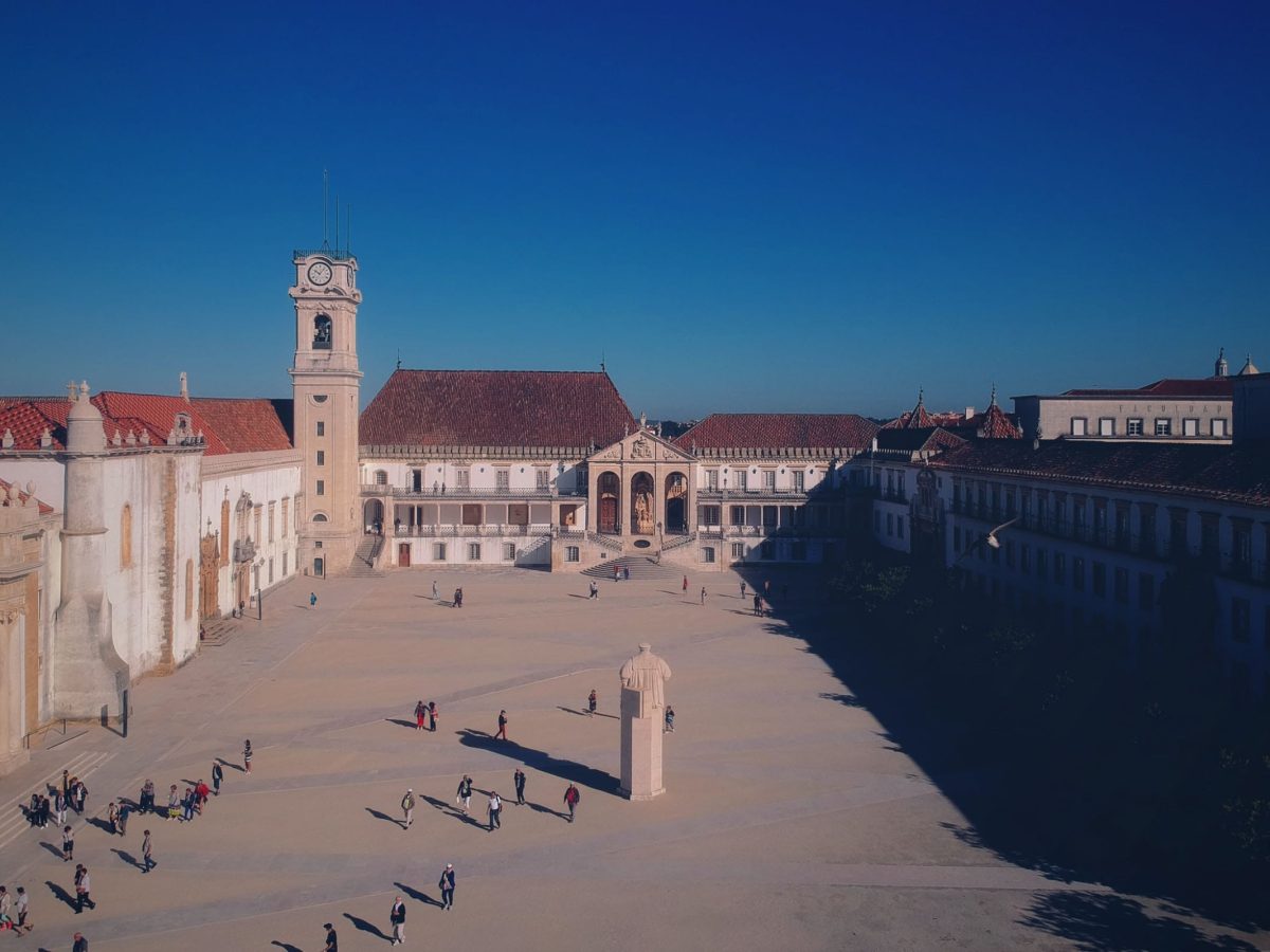 Paço das Escolas da Universidade de Coimbra.