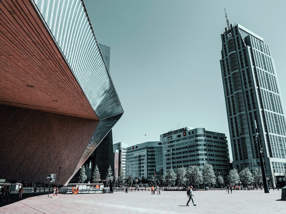 Rotterdam Centraal, em Rotterdam, nos Países Baixos.